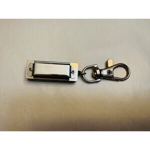 Mini Metal Harmonica Keychain